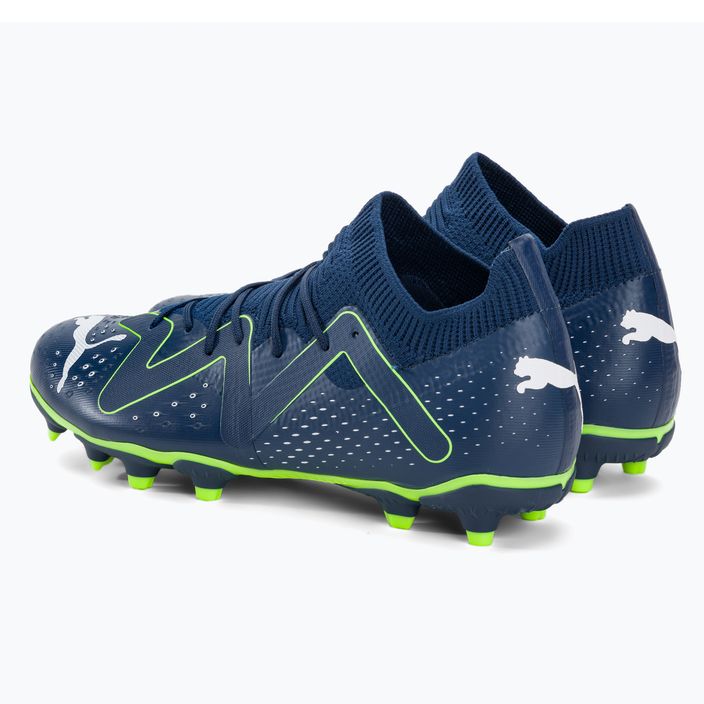 Buty piłkarskie dziecięce PUMA Future Match FG/AG persian blue/puma white/pro green 3