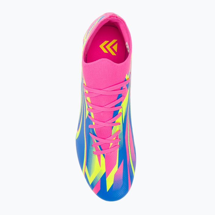 Buty piłkarskie męskie PUMA Ultra Match Energy FG/AG luminous pink/yellow alert/ultra blue 6