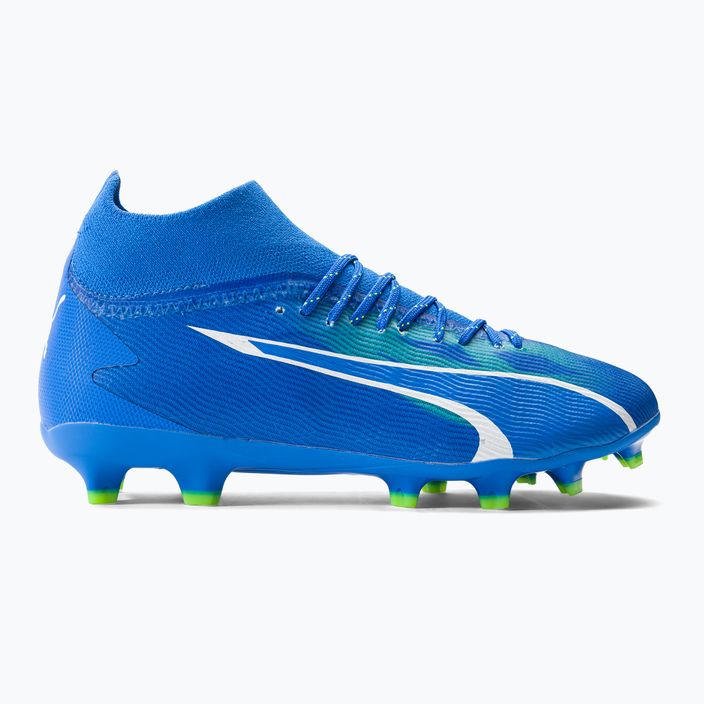 Buty piłkarskie dziecięce PUMA Ultra Pro FG/AG ultra blue/puma white/pro green 2