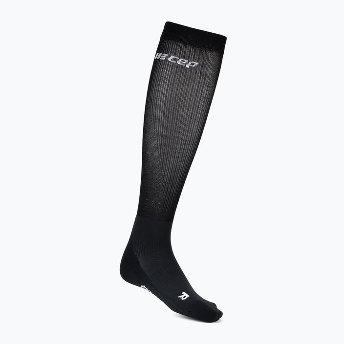 Skarpety kompresyjne męskie CEP Infrared Recovery black/black 4