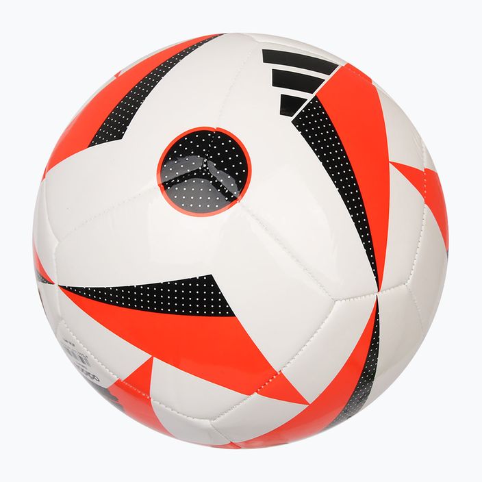 Piłka do piłki nożnej adidas Fussballiebe Club white/solar red/black rozmiar 4 4