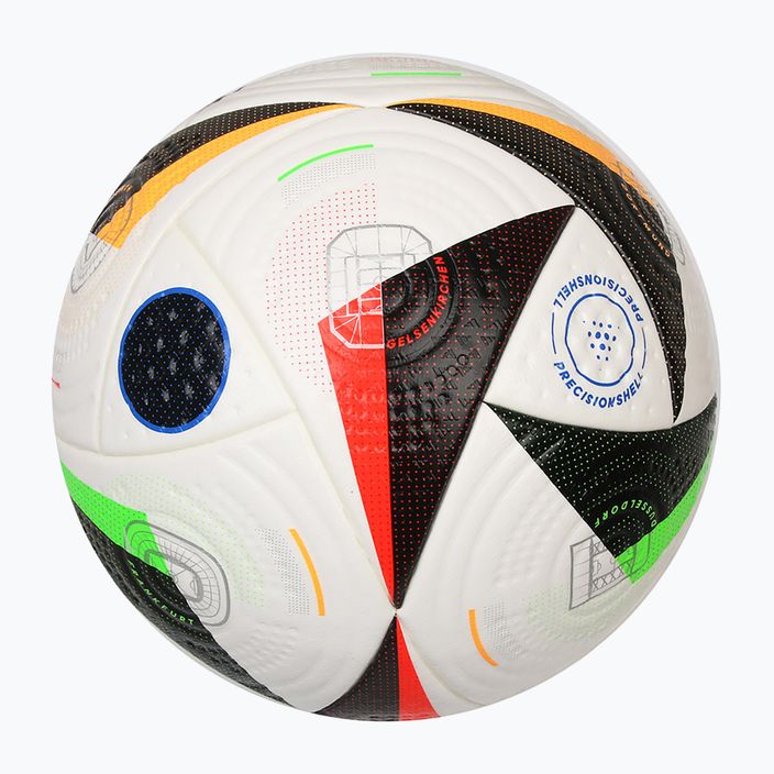 Piłka Adidas Fussballiebe Pro white/black/glow blue rozmiar 5 5