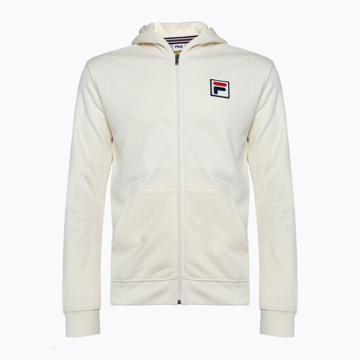 Bluza FILA Bergede Loose Fit Zip Hoody antique white