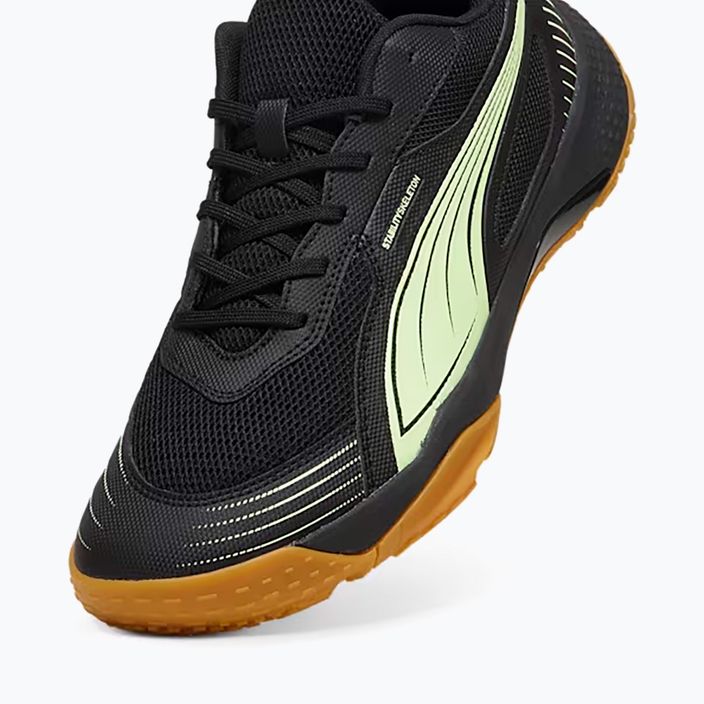 Buty do sportów halowych PUMA Solarflash III puma black/fizzy apple 5