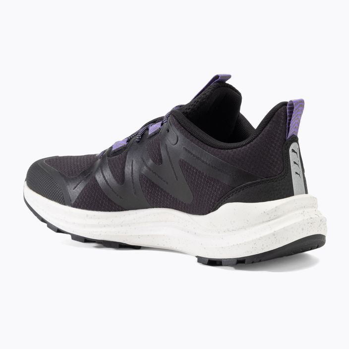 Buty do biegania PUMA Reflect Lite Trail puma black/dark amethyst 3