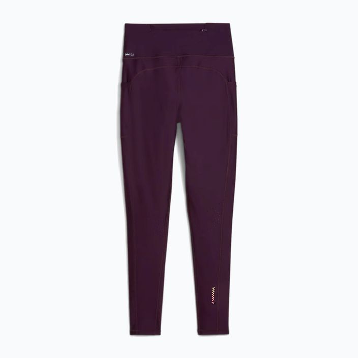 Legginsy do biegania damskie PUMA Run Ultraform HW FL midnight plum 2