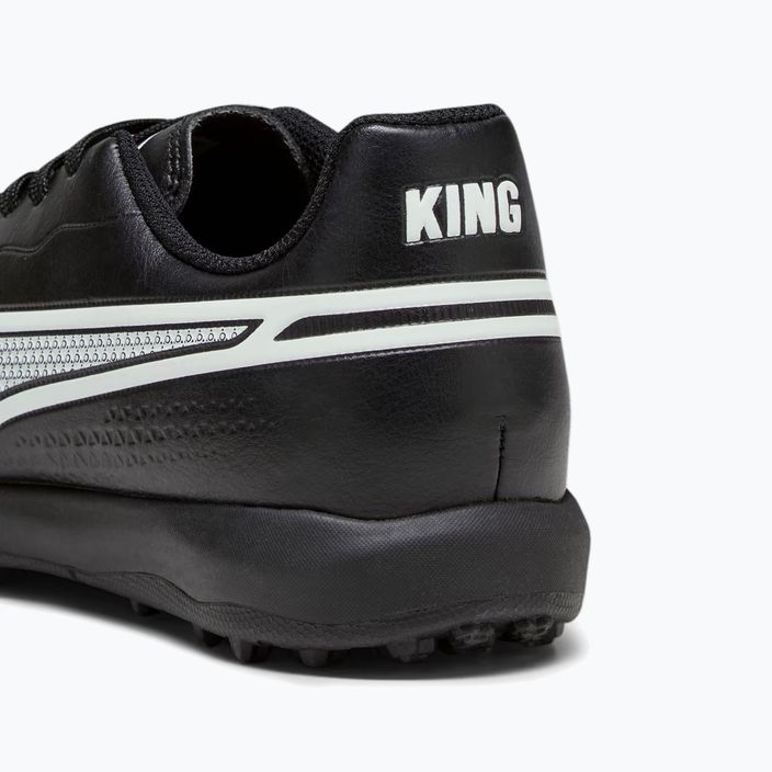 Buty piłkarskie dziecięce PUMA King Match TT puma black/puma white 14