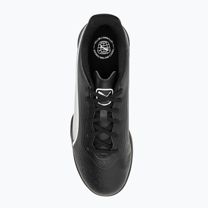 Buty piłkarskie dziecięce PUMA King Match TT puma black/puma white 6