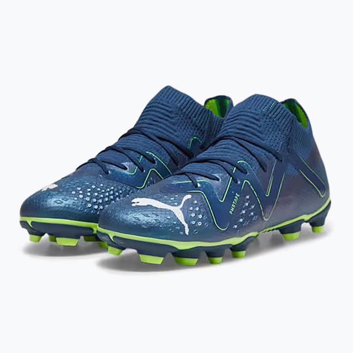 Buty piłkarskie dziecięce PUMA Future Pro FG/AG persian blue/puma white/pro green 8