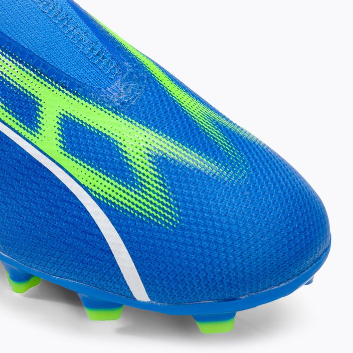 Buty piłkarskie dziecięce PUMA Ultra Match LL FG/AG ultra blue/puma white/pro green 7
