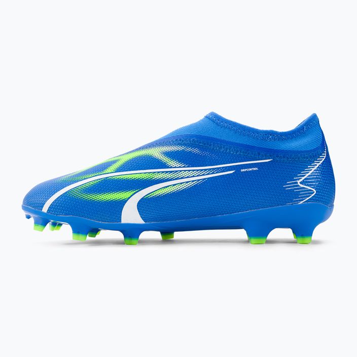 Buty piłkarskie dziecięce PUMA Ultra Match LL FG/AG ultra blue/puma white/pro green 10