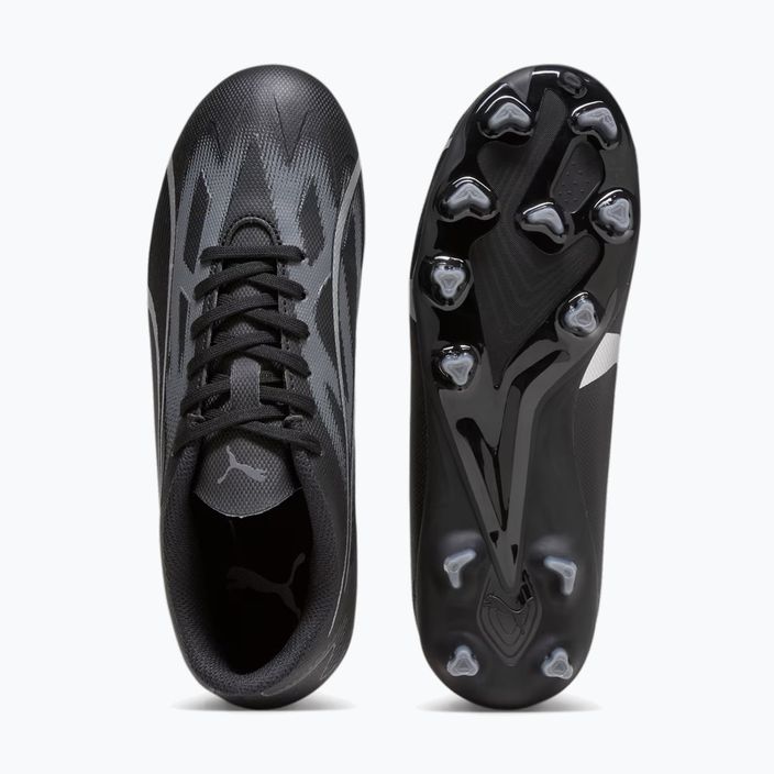 Buty piłkarskie dziecięce PUMA Ultra Play FG/AG puma black/asphalt 15