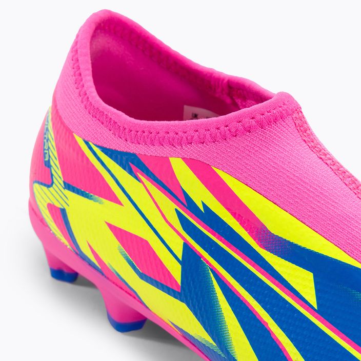 Buty piłkarskie dziecięce PUMA Ultra Match LL Energy FG/AG luminous pink/ultra blue/yellow alert 8