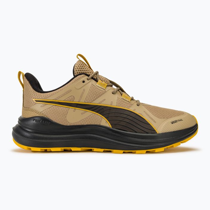 Buty do biegania PUMA Reflect Lite Trail prairie tan/yellow sizzle/puma black 2