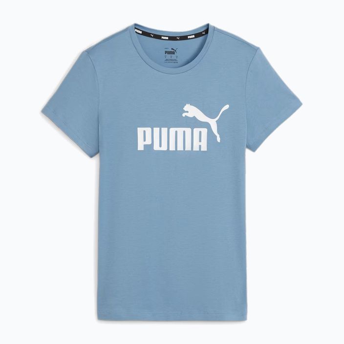 Koszulka damska PUMA ESS Logo Tee zen blue