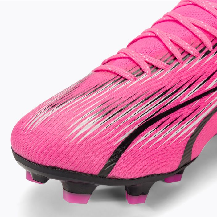 Buty piłkarskie dziecięce PUMA Ultra Pro FG/AG Jr poison pink/puma white/puma black 7