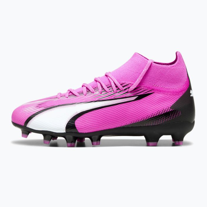 Buty piłkarskie dziecięce PUMA Ultra Pro FG/AG Jr poison pink/puma white/puma black 8