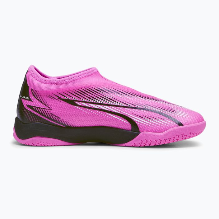 Buty piłkarskie dziecięce PUMA Ultra Match LL IT+ Mid poison pink/puma white/puma black 9