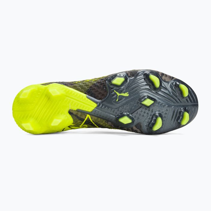 Buty piłkarskie PUMA Future 7 Ultimate Rush FG/AG strong gray/cool dark gray/electric lime 4