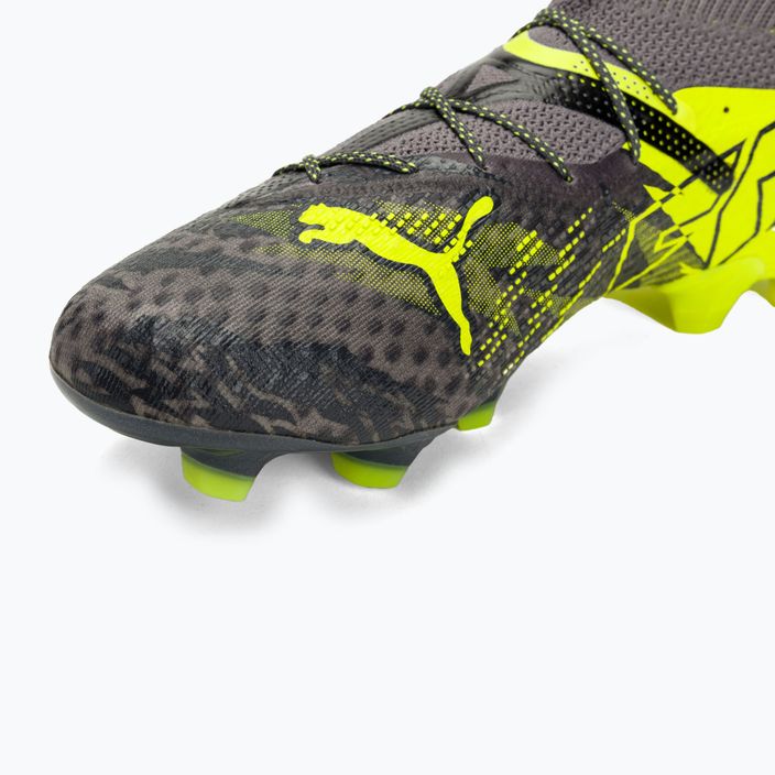 Buty piłkarskie PUMA Future 7 Ultimate Rush FG/AG strong gray/cool dark gray/electric lime 7