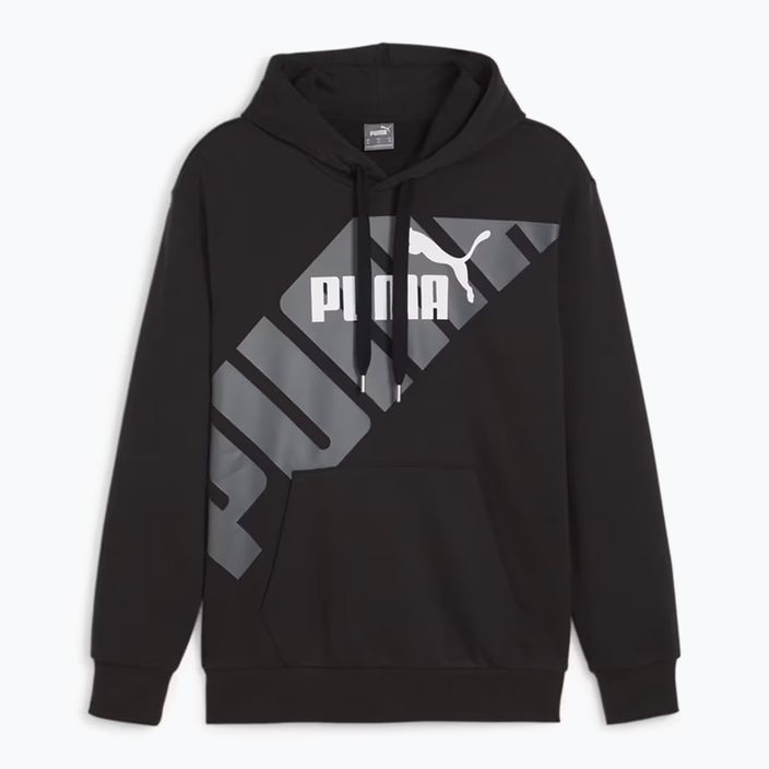 Bluza męska PUMA Power Graphic Hoodie TR puma black