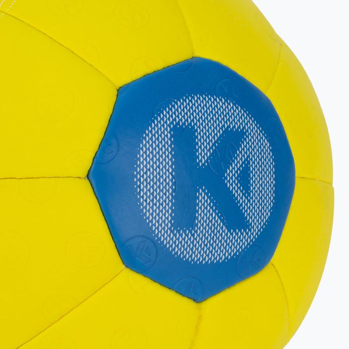 Piłka do piłki ręcznej Kempa Spectrum Synergy Plus żółta/niebieska rozmiar 2 4