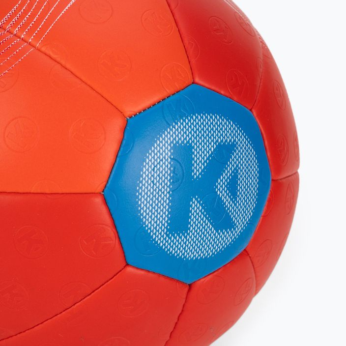 Piłka do piłki ręcznej Kempa Spectrum Synergy Primo czerwona/niebieska rozmiar 0 3