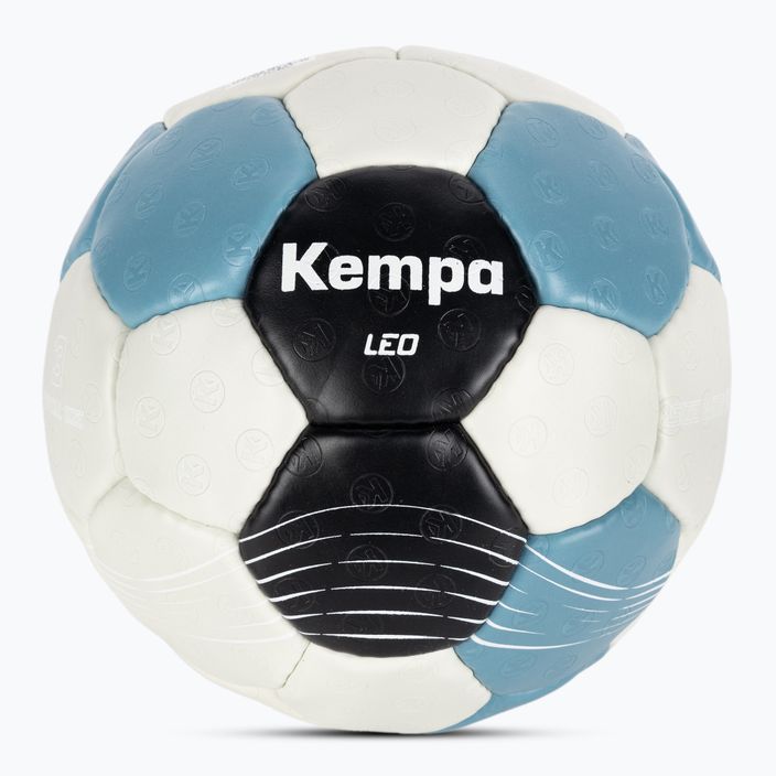 Piłka do piłki ręcznej Kempa Leo miętowy/czarny rozmiar 3