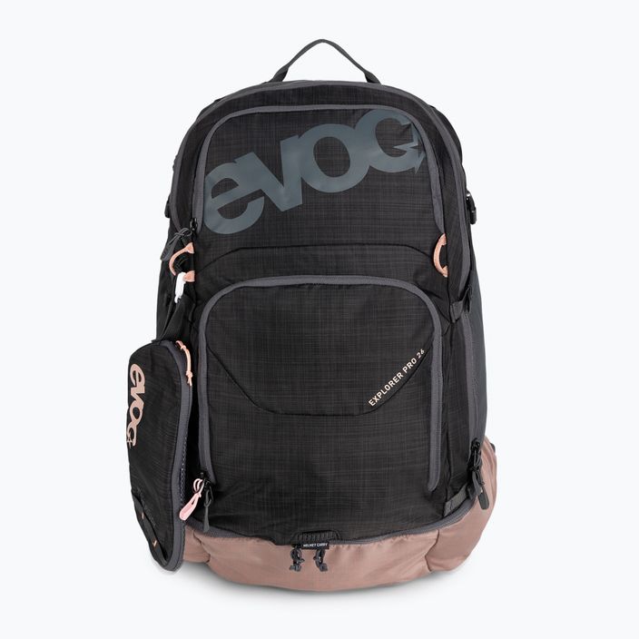 Plecak rowerowy EVOC Explorer Pro 26 l carbon grey/dusty pink
