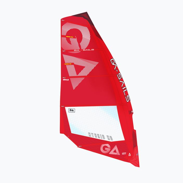 Żagiel do windsurfingu GA Sails Hybrid - HD red