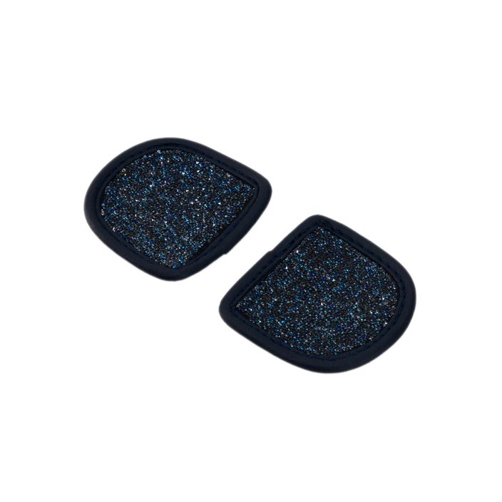 Łatki do rękawiczek jeździeckich Hauke Schmidt MagicTack Patches Fabrics navy blue 2