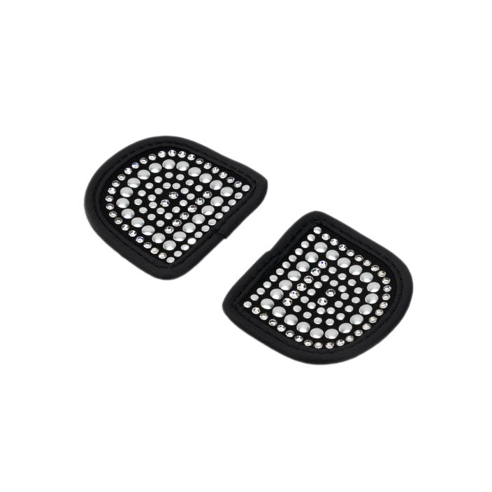 Łatki do rękawiczek jeździeckich Hauke Schmidt Magic Tack Patches Square czarne 0111-399-03 2
