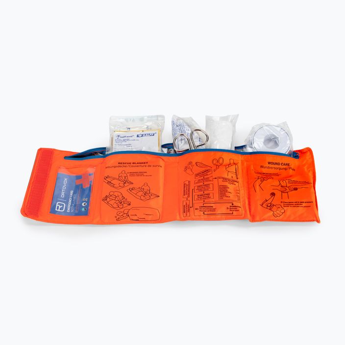 Apteczka turystyczna ORTOVOX First Aid Roll Doc Mid pomarańczowa 2330200001 3