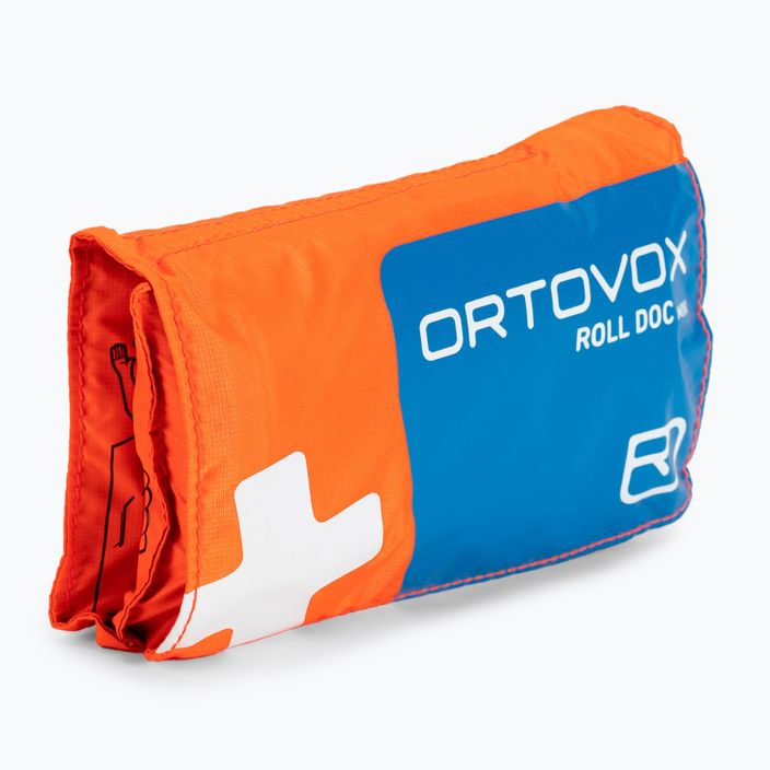 Apteczka turystyczna ORTOVOX First Aid Roll Doc Mini pomarańczowa 2330300001