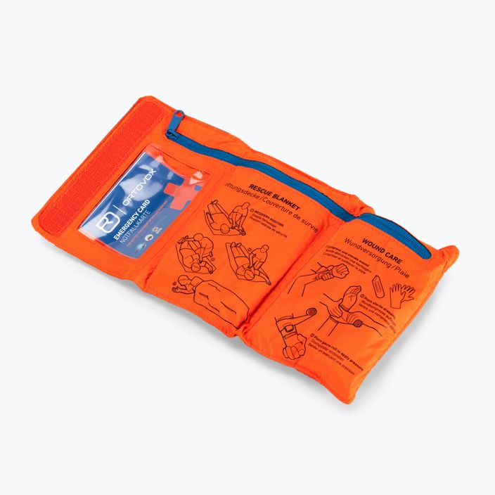 Apteczka turystyczna ORTOVOX First Aid Roll Doc Mini pomarańczowa 2330300001 2