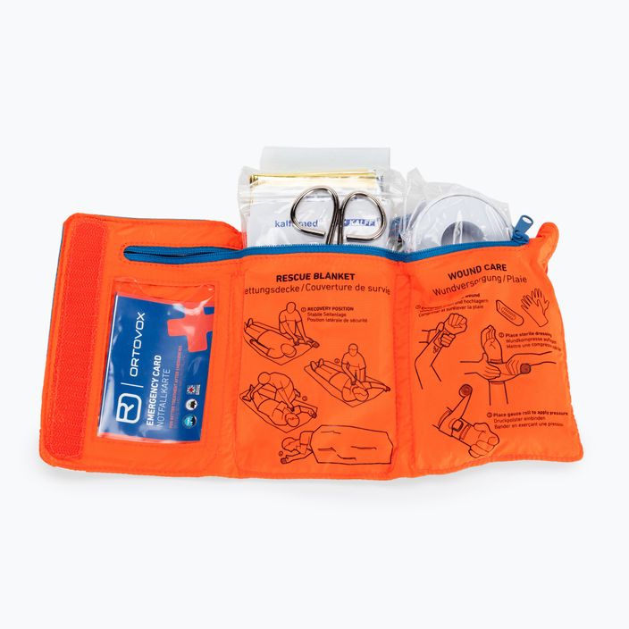 Apteczka turystyczna ORTOVOX First Aid Roll Doc Mini pomarańczowa 2330300001 3
