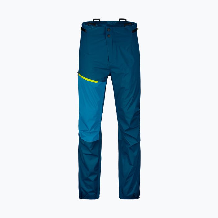 Spodnie z membraną męskie ORTOVOX Westalpen 3L Light petrol blue 5