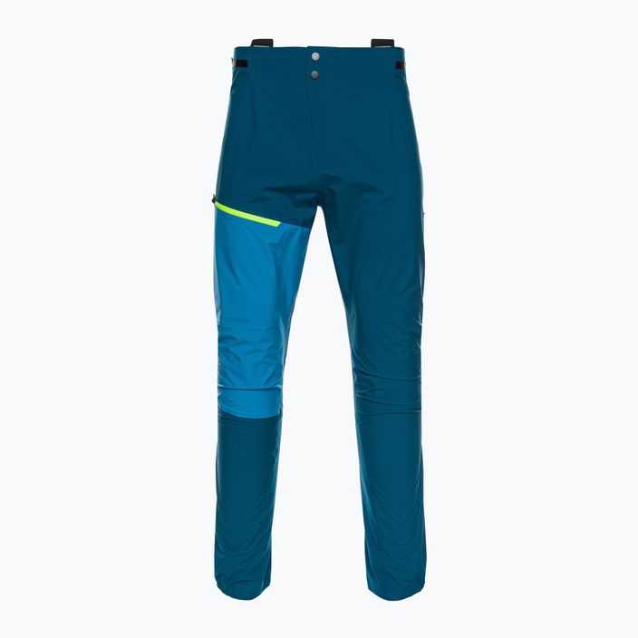 Spodnie z membraną męskie ORTOVOX Westalpen 3L Light petrol blue