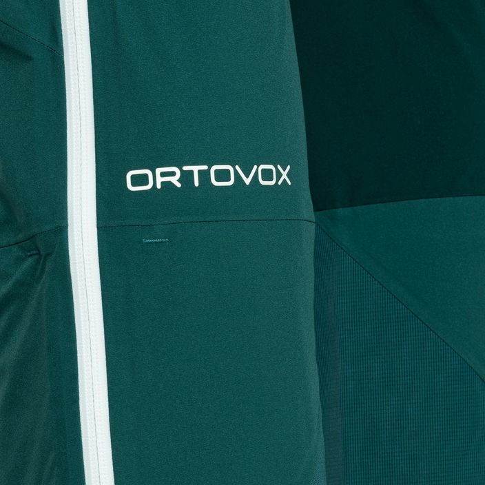 Spodnie skiturowe damskie ORTOVOX 3L Ortler pacific green 4