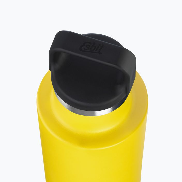 Butelka termiczna Esbit Sculptor Stainless Steel Insulated Bottle "Standard Mouth" 750 ml sunshine yellow 2
