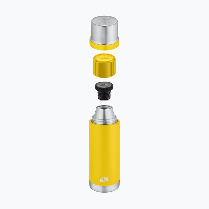 Termos Esbit Sculptor Stainless Steel Vacuum Flask 1000 ml sunshine yellow 4