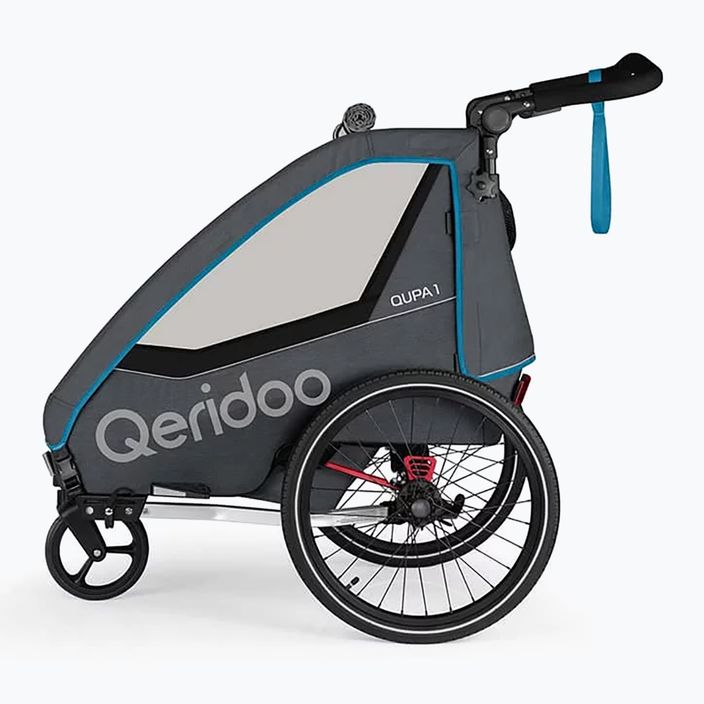 Przyczepka rowerowa Qeridoo Qupa 1 blue 2