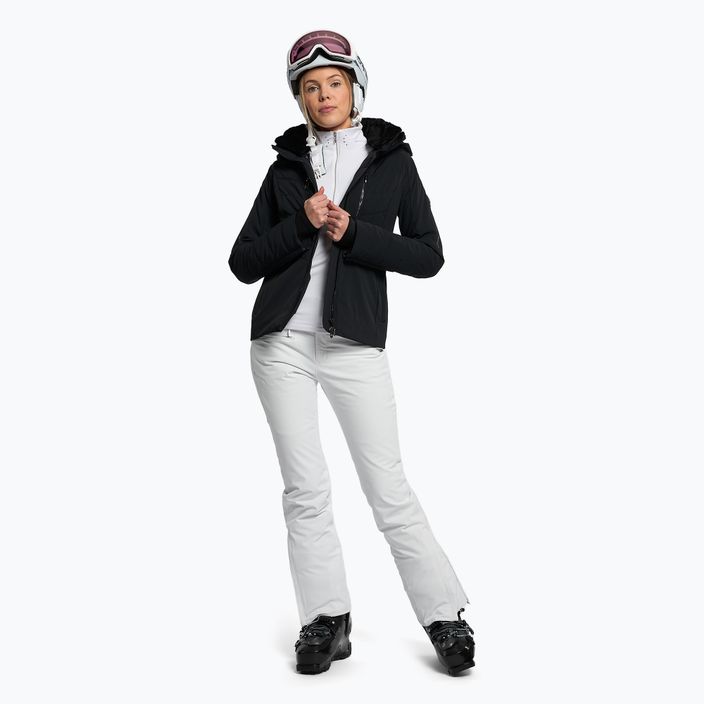 Spodnie narciarskie damskie Descente Nina super white 2