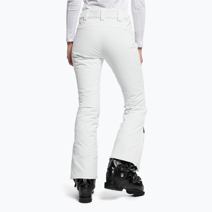 Spodnie narciarskie damskie Descente Nina super white 4
