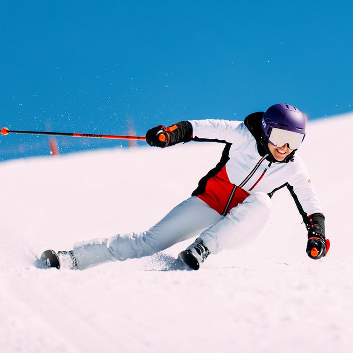 Spodnie narciarskie damskie Descente Nina super white 10