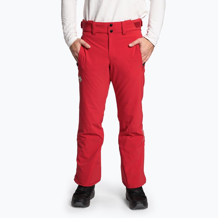 Spodnie narciarskie męskie Descente Swiss electric red 3