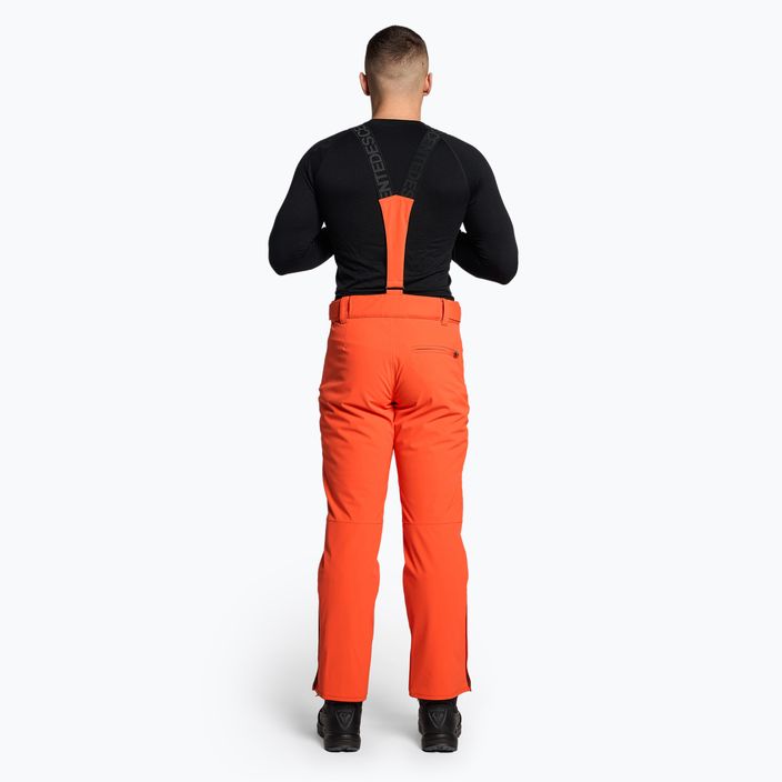 Spodnie narciarskie męskie Descente Swiss mandarin orange 2