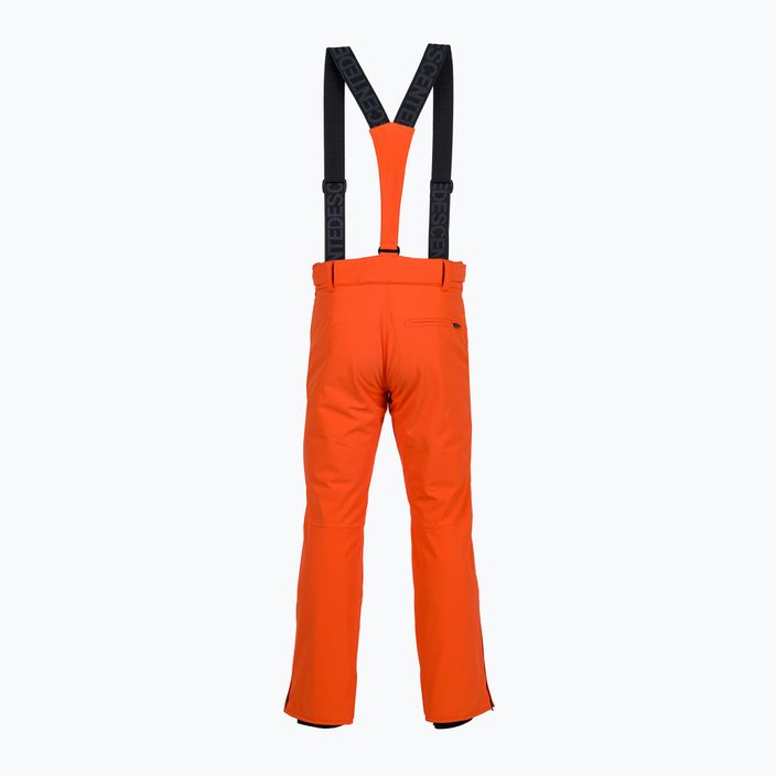 Spodnie narciarskie męskie Descente Swiss mandarin orange 6
