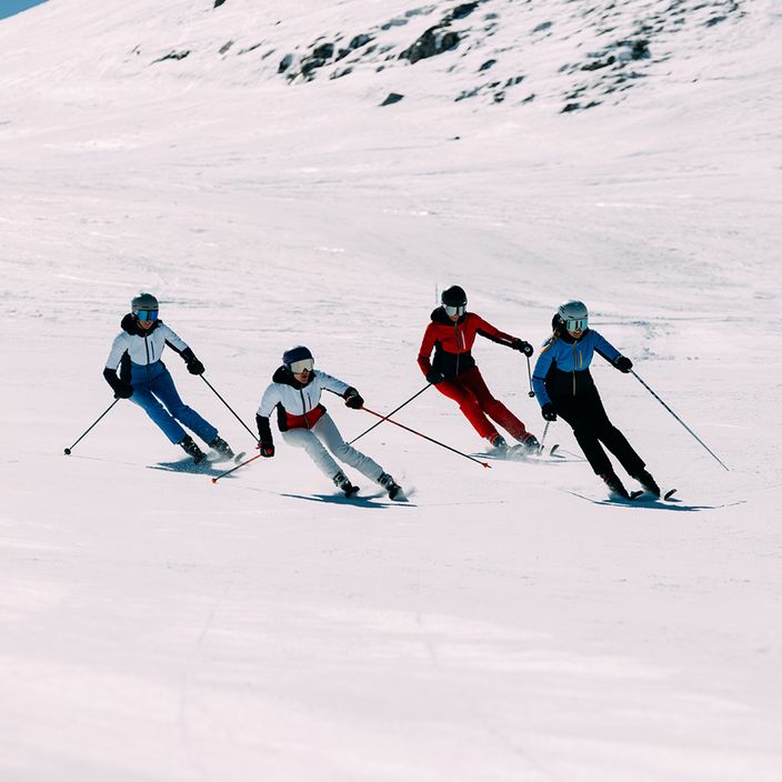 Spodnie narciarskie damskie Descente Jacey super white 9