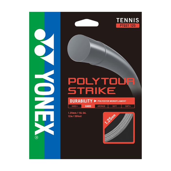 Naciąg tenisowy YONEX Poly Tour Strike Set 12 m gray 2